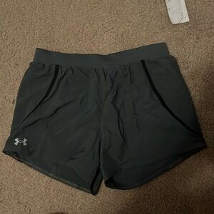 Under Armour dark gray women athletic shorts